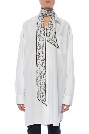 Szal z nadrukiem z logo, zdjęcie 2 Szal z nadrukiem z logo od Givenchy